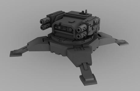 Tarantula turret