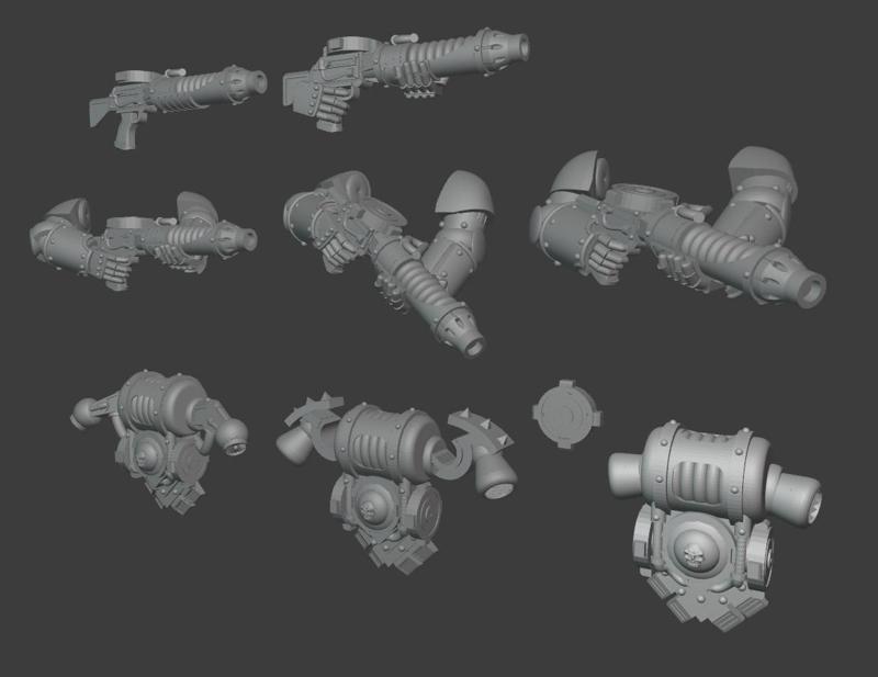 Septic Trencher Special weapons: LEW-15 support gun