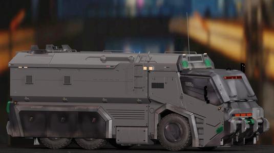 Cyberpunk Militech Behemoth