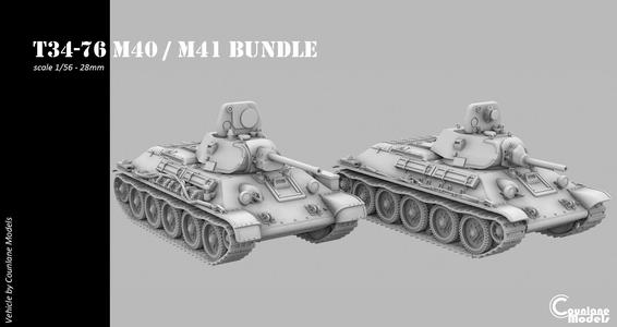 T 34-76 M40 / M41 Bundle