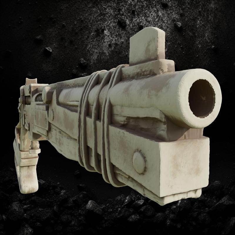 Wasteland Scrap Rifle