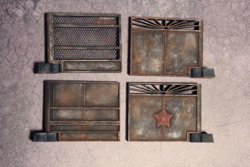 Gates for Soviet wall