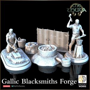 Gaul blacksmiths and forge - The Touta
