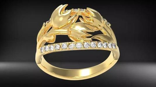 Diamond Rose Ring