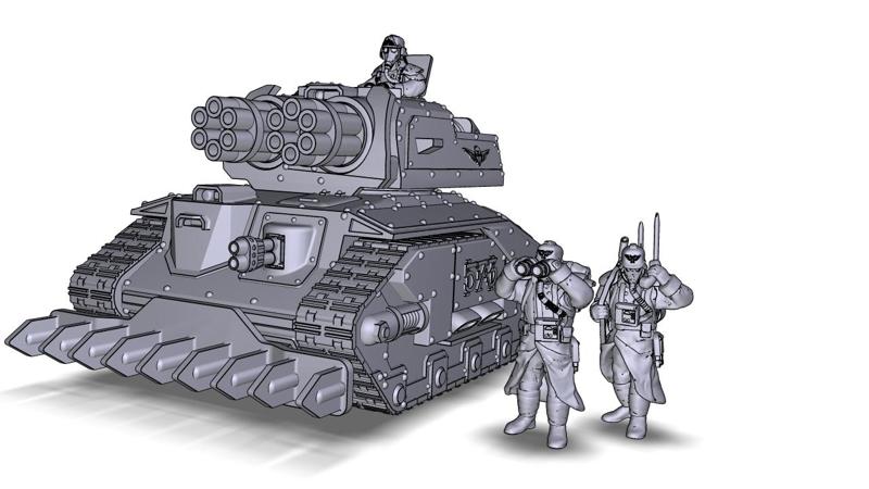 Light gtling tank "Tarantula"