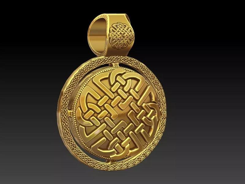 DESIGNER KNOT VIKING PENDANT