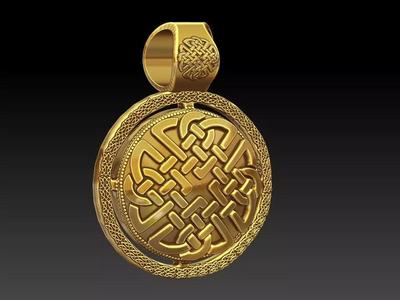DESIGNER KNOT VIKING PENDANT