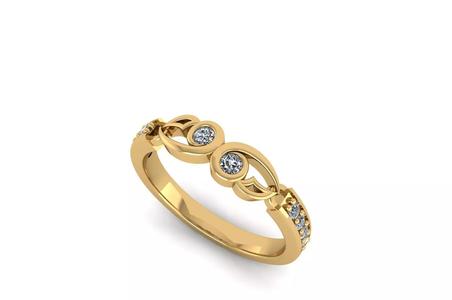 Diamnd Classic Ring R 219