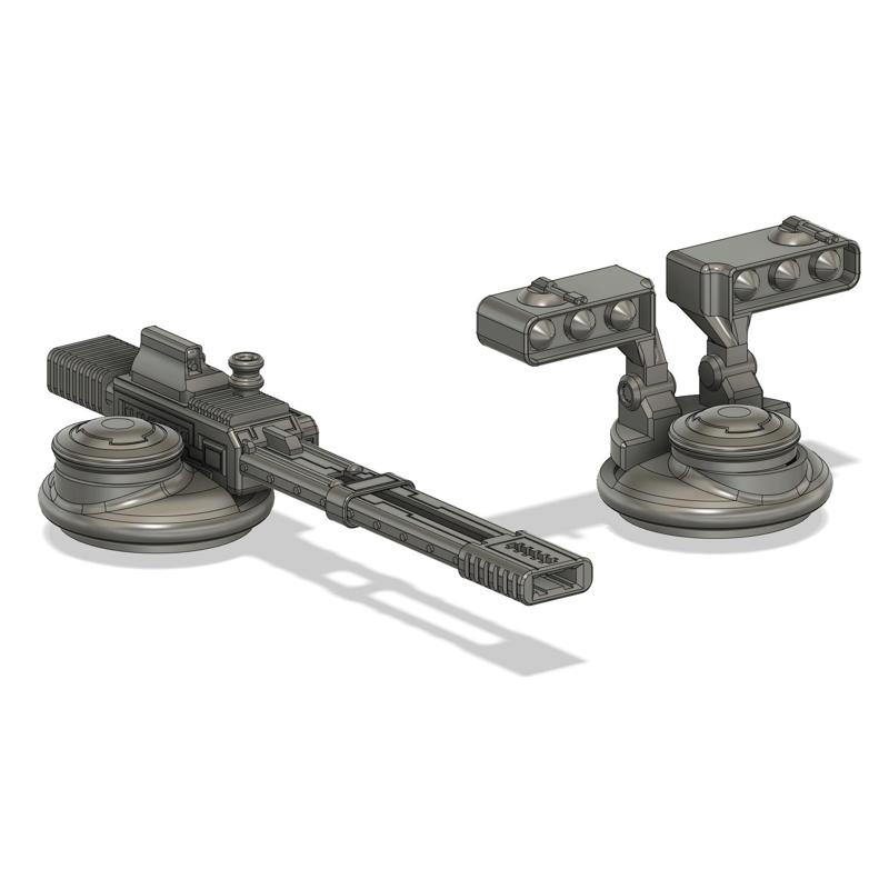 Fishpeople Magnocannon / Missilelauncher (railgun alternative)