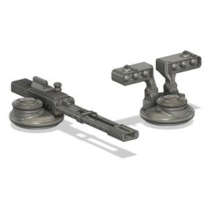 Fishpeople Magnocannon / Missilelauncher (railgun alternative)