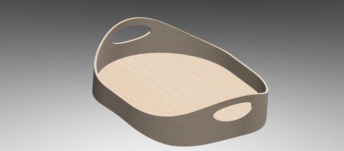 Laser Cut Tray