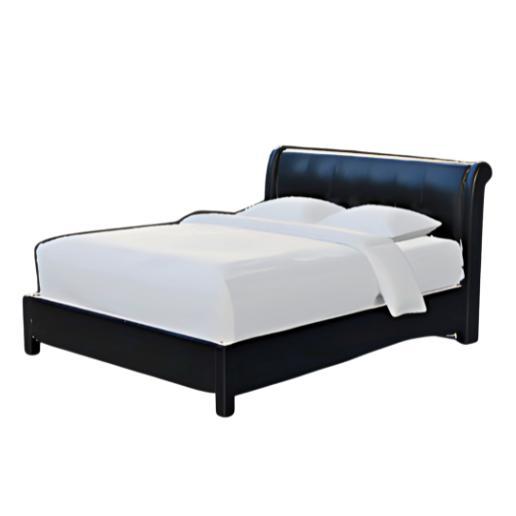 Modern Sleigh Bed