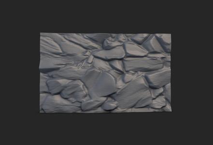 Rock Wall No.12