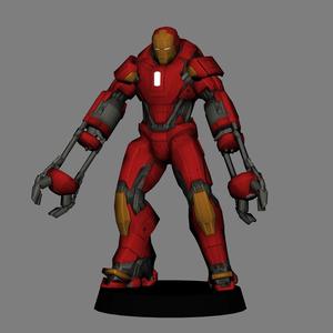 Ironman Mk 35 Red Snapper - Ironman 3 LOW POLYGONS AND NEW EDITION