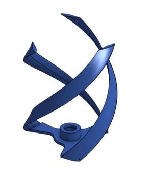 Horizontal wind turbine