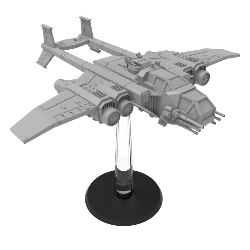 Smol Lunar Auxilia Nemitas Strike Bomber - Presupported