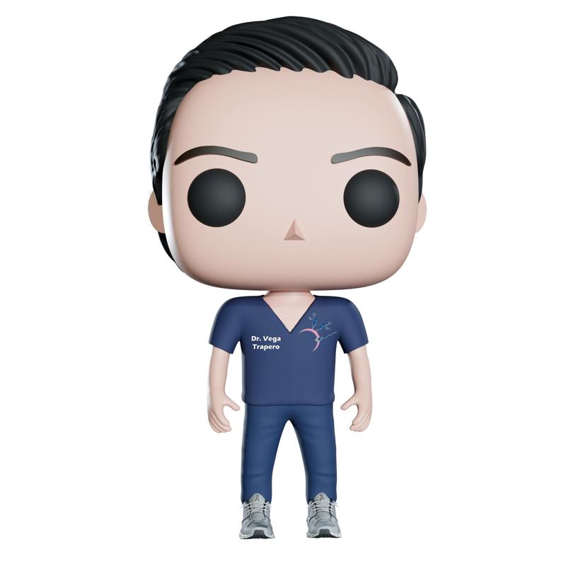 Funko pop doctor blue