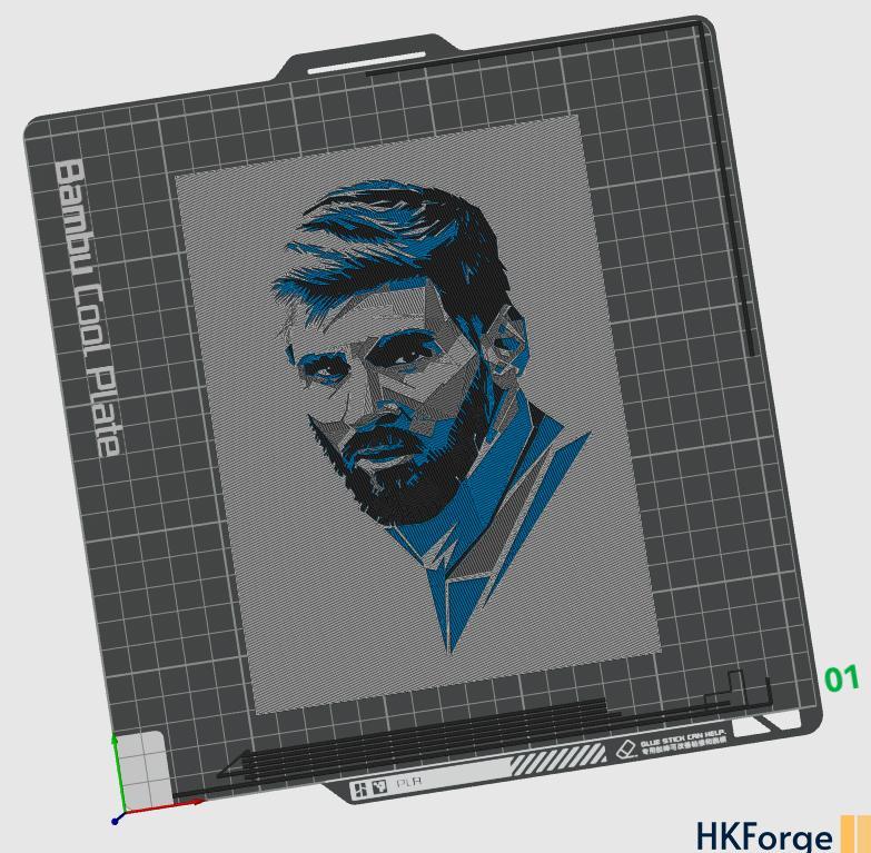 Messiah of football HUEFORGE