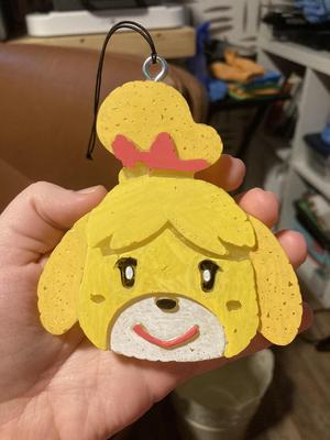 Animal Crossing Isabelle Dog Freshie Mold - 3D Model Mold Box for Silicone Freshie Moulds