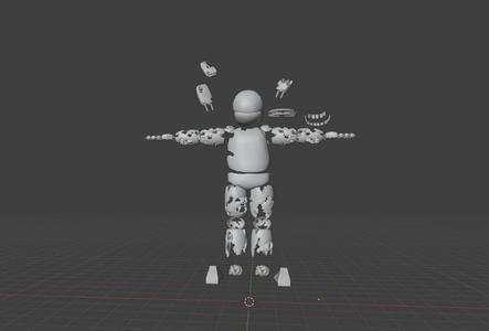 Springtrap full cosplay 3d files FNAF 3