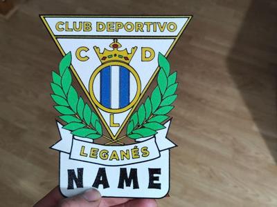 Deportivo Leganés crest - your name