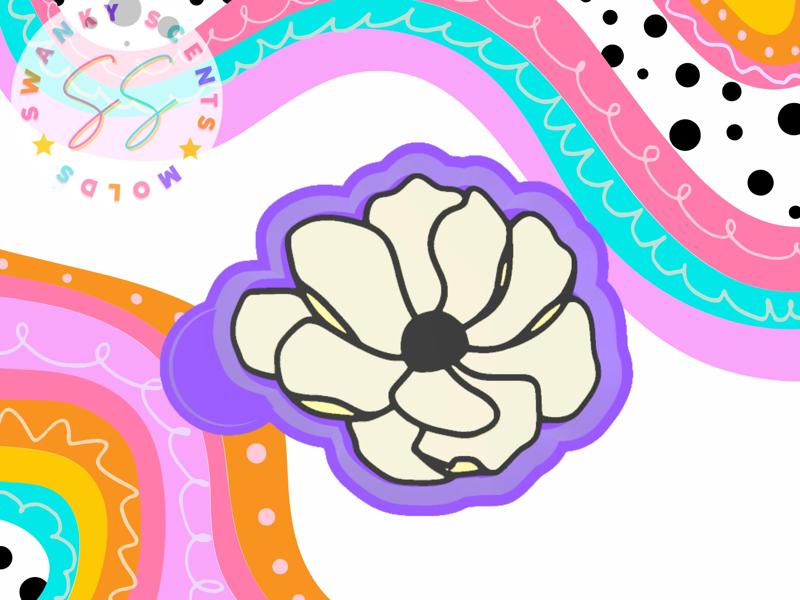 Magnolia Flower Freshie Mold STL