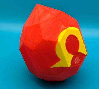 Pokemon Omega Ruby Red Orb