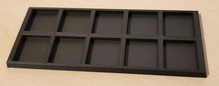 The Old World - Regiment Base Conversion 20mm to 25mm