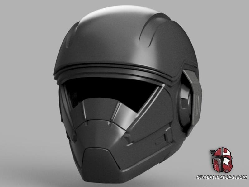 Helldivers 2 - CE-07 Demolition Specialist Helmet Cosplay 1:1 Replica