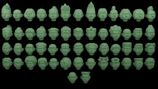 Jungle Spacelings Vol.1 - Heads