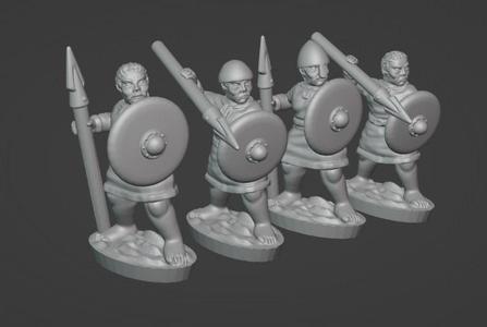 2nd Barons War Welsh Spearmen