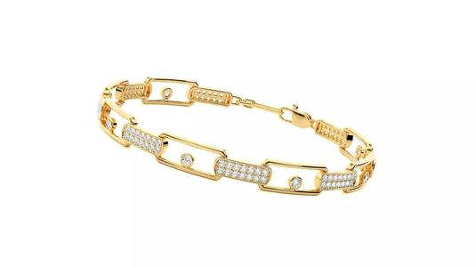 Diamond Bracelet 3D print model