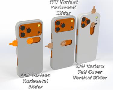 iPhone 17 Pro Max - Sliding Middle Finger Case