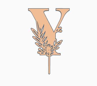 topper letter Y