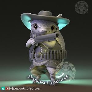 Armadillo the sharp shooter