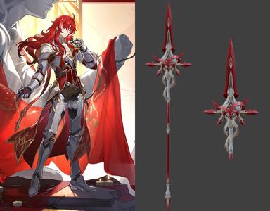 Honkai: Star Rail Cosplay - Argenti Cosplay - Argenti Weapons 3D STL Files - Printable Weapon Model