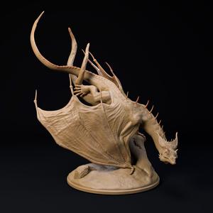 Woodshade Dragon – pre-supported dragon - lizzard like dragon