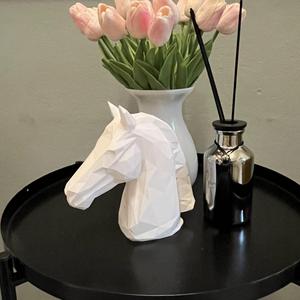 Low Poly Horse Statue