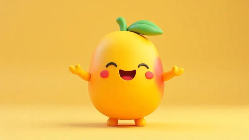 Happy Mango Figurine 🥭😊