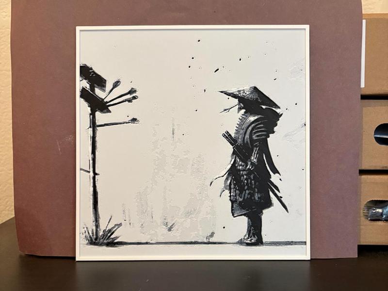 Samurai B&W Hueforge