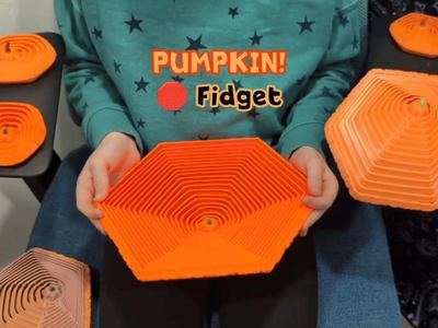 Sturdy PUMPKIN! Hexagon Fidget (5, 13, or 20 Ring)