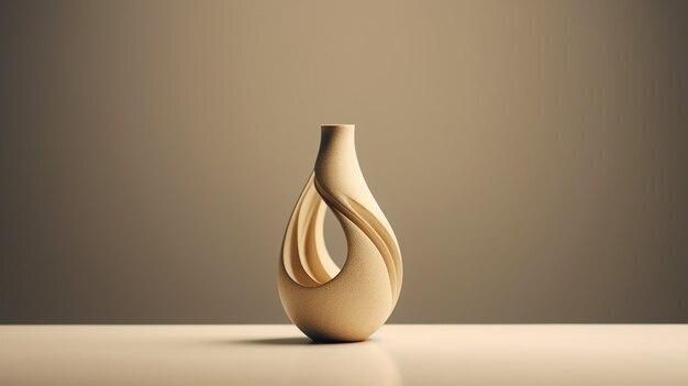 Minimalist 3D Printed Vase – Elegant Modern Home Décor