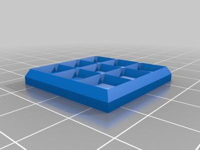 1/3-inch grid Tile Pattern (Roller & Stamp)