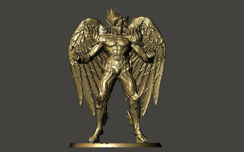 ANGEL JIN TEKKEN 8 - Ultra High Detailed STL for 3D Printing