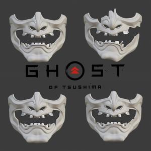 Skeletal Vengeance Mask from Ghost of Tsushima