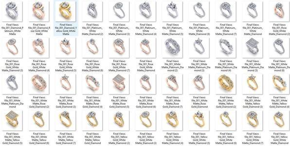jewelicious-004 20 plus stl ring model pack