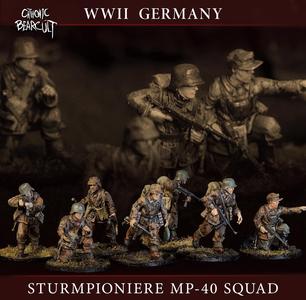 WW2 GER Assault Pioneers SMG Squad