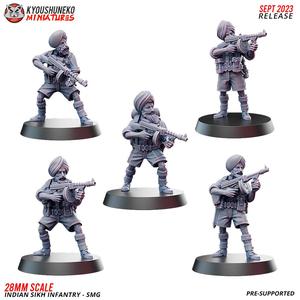 SMG - Indian Sikh Infantry ww2
