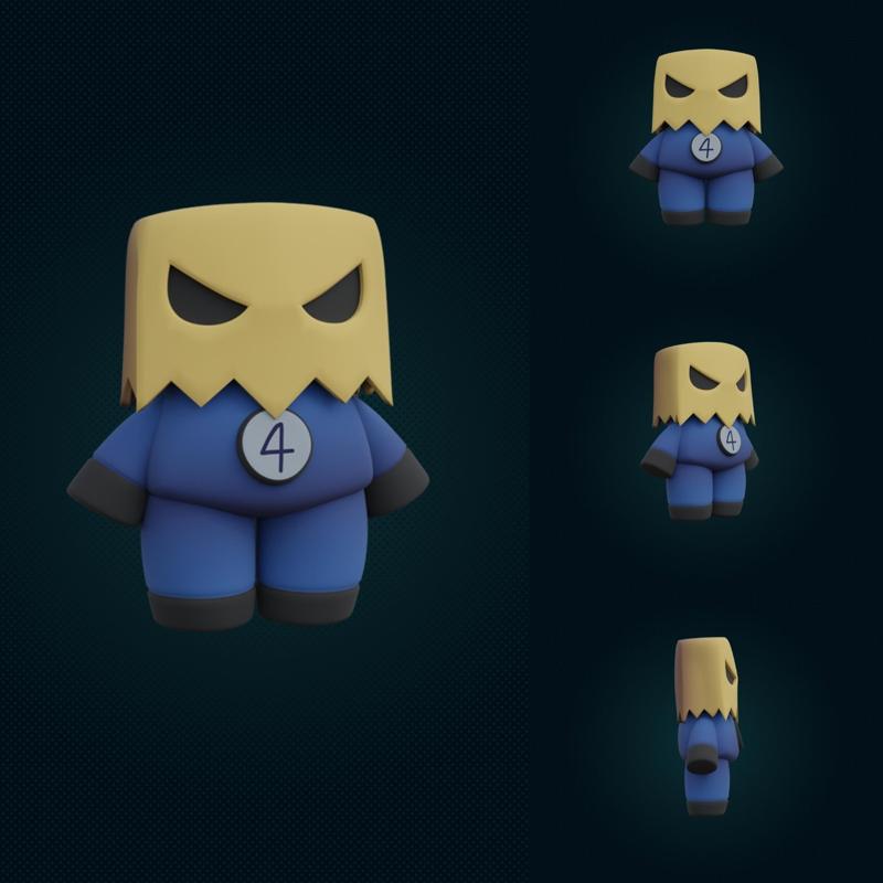 Marvel Rivals Bagman beyond Bombastic bagman keychain