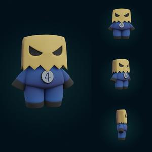 Marvel Rivals Bagman beyond Bombastic bagman keychain